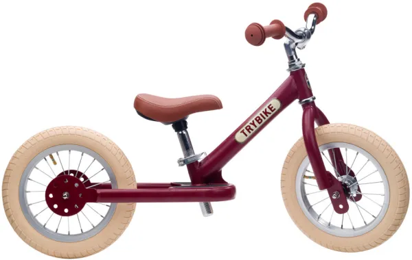 Balance bike, 2-wheeled, Vintage red