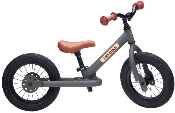 Balance bike, 2-wheeled, Anthracite grey